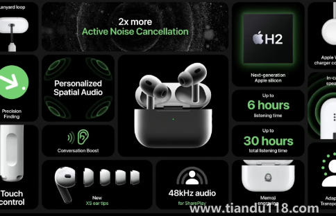 AirPods Pro2可以用20w快充嗎(AirPods Pro2價格多少)(圖3) AirPods Pro2可以用20w快充嗎3