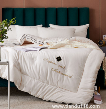 新買的大豆纖維被子可以直接蓋嗎(大豆纖維被清洗要注意什么)(圖3) 新買的大豆纖維被子可以直接蓋嗎3