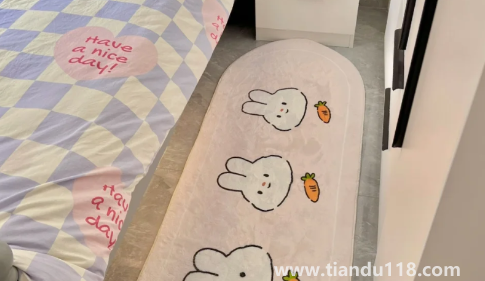 床邊地毯多大尺寸合適(床邊地毯怎么選擇)(圖2) 床邊地毯多大尺寸合適2